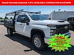 New 2024 Chevrolet Silverado 3500 Work Truck Double Cab 4WD Blue Ridge Manufacturing Flatbed Truck for sale #240758 - photo 1