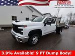 New 2025 Chevrolet Silverado 3500 Crew Cab 4WD 9' Monroe Truck Equipment Stainless Steel Dump Truck for sale #250193 - photo 1