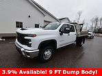 New 2025 Chevrolet Silverado 3500 Crew Cab 4WD 9' Monroe Truck Equipment Stainless Steel Dump Truck for sale #250193 - photo 5