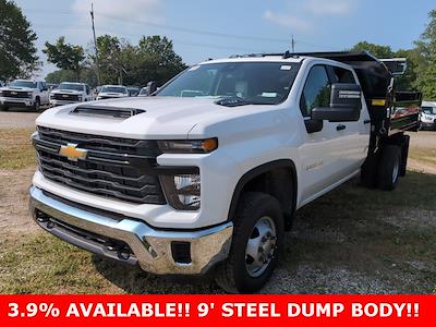 New 2025 Chevrolet Silverado 3500 Crew Cab 4WD 9' Monroe Truck Equipment Steel Dump Truck for sale #250494 - photo 1