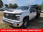 New 2025 Chevrolet Silverado 3500 Crew Cab 4WD 9' Monroe Truck Equipment Steel Dump Truck for sale #250494 - photo 1