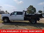 New 2025 Chevrolet Silverado 3500 Crew Cab 4WD 9' Monroe Truck Equipment Steel Dump Truck for sale #250494 - photo 4