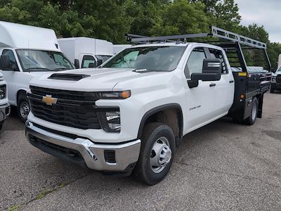 New 2025 Chevrolet Silverado 3500 Work Truck Crew Cab 4WD Blue Ridge Manufacturing Flatbed Truck for sale #250840 - photo 1