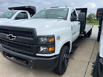 2023 Chevrolet Silverado 4500 Regular Cab DRW RWD, Scott Steel City Stake Bed Flatbed Truck for sale #81472 - photo 1