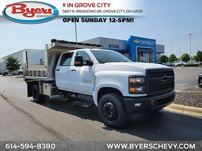 2022 Chevrolet Silverado 5500 Crew Cab DRW 4x2, J&L Truck Bodies Aluminum Dump Body Dump Truck for sale #C223394 - photo 1