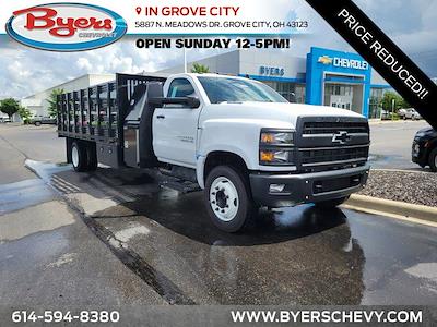 New 2023 Chevrolet Silverado 6500 1WT Regular Cab 4x2 Industrial Metal Products Stake Bed for sale #C233345 - photo 1