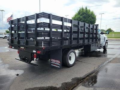 2023 Chevrolet Silverado 6500 Regular Cab DRW 4x2 Industrial Metal Products Stake Bed for sale #C233345 - photo 2