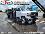 New 2023 Chevrolet Silverado 6500 1WT Regular Cab 4x2 Industrial Metal Products Stake Bed for sale #C233345 - photo 1