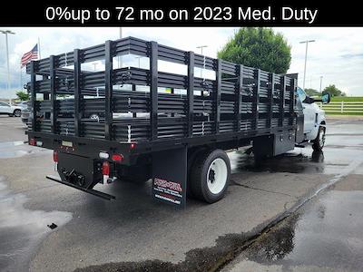 New 2023 Chevrolet Silverado 6500 1WT Regular Cab 4x2 Industrial Metal Products Stake Bed for sale #C233357 - photo 2