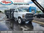 New 2023 Chevrolet Silverado 6500 1WT Regular Cab 4x2 Industrial Metal Products Stake Bed for sale #C233357 - photo 1