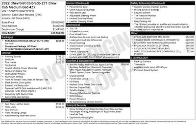 Used 2022 Chevrolet Colorado - photo 1