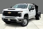 New 2024 Chevrolet Silverado 3500 Work Truck Crew Cab 4WD Flatbed Truck for sale #150530 - photo 3