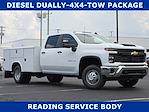 2025 Chevrolet Silverado 3500 Crew Cab DRW 4WD Reading Service Truck for sale #T25684 - photo 1