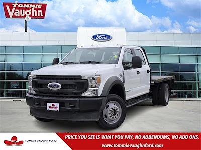 2020 Ford F-550 Crew Cab DRW 4x4, Flatbed Truck for sale #P9778 - photo 1