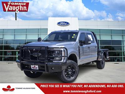 2024 Ford F-350 Crew Cab SRW 4x4 Flatbed Truck for sale #SEA24586A - photo 1