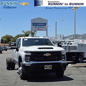 New 2025 Chevrolet Silverado 3500 Work Truck Crew Cab 4WD Cab Chassis for sale #25149 - photo 1