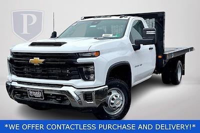 New 2025 Chevrolet Silverado 3500 Work Truck Regular Cab 12' 5" Knapheide Steel Flatbed Truck for sale #FR9949 - photo 2