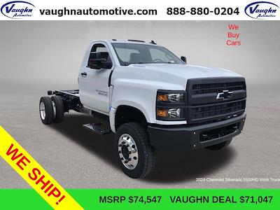 2024 Chevrolet Silverado 5500 Regular Cab DRW 4WD, Cab Chassis for sale #43960 - photo 1