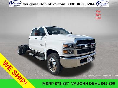 New 2024 Chevrolet Silverado 5500 Work Truck Crew Cab 2WD Cab Chassis for sale #453304 - photo 1