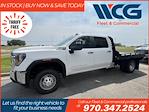 New 2025 GMC Sierra 3500 Pro Crew Cab 4WD Flatbed Truck for sale #GM10352 - photo 1