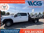 2025 GMC Sierra 3500 Crew Cab DRW 4WD Flatbed Truck for sale #GM10434 - photo 1