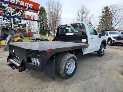 New 2023 GMC Sierra 3500 Pro DRW Regular Cab 4x4 Bedrock Flatbed Truck for sale #GM8288 - photo 2