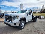 New 2023 GMC Sierra 3500 Pro DRW Regular Cab 4x4 Bedrock Flatbed Truck for sale #GM8288 - photo 7