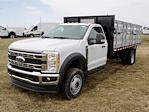 2024 Ford F-600 Regular Cab DRW 4WD Morgan Truck Body Stake Bed for sale #JM2440F - photo 4