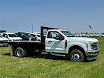 New 2025 Ford F-350 XL Regular Cab 4x4 12' 5" Knapheide Steel Flatbed Truck with Hoist for sale #JM3341F - photo 3