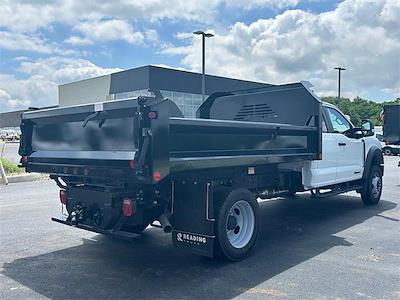 New 2025 Ford F-550 Super Cab 4x4 11' Crysteel Steel Dump Truck for sale #JM3841F - photo 2
