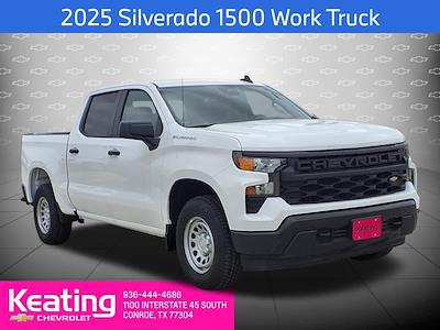 New 2025 Chevrolet Silverado 1500 Work Truck Crew Cab Pickup for sale #1152791 - photo 1