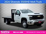 New 2026 Chevrolet Silverado 3500 Regular Cab Steel Flatbed Truck for sale #F163114 - photo 1