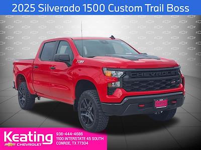 New 2025 Chevrolet Silverado 1500 Custom Crew Cab 4x4 Pickup for sale #G370808 - photo 1