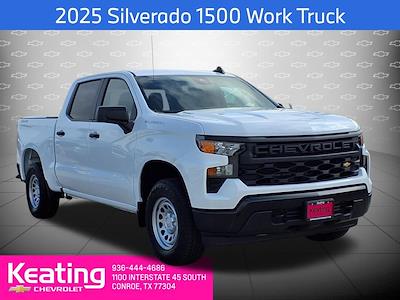 New 2025 Chevrolet Silverado 1500 Work Truck Crew Cab 4x4 Pickup for sale #G383000 - photo 1
