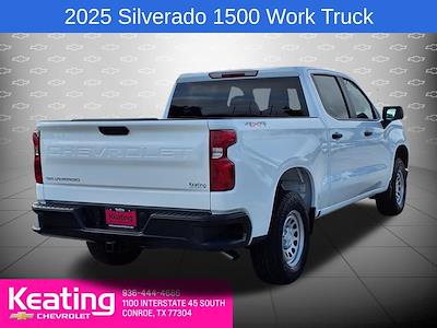 New 2025 Chevrolet Silverado 1500 Work Truck Crew Cab 4x4 Pickup for sale #G383000 - photo 2