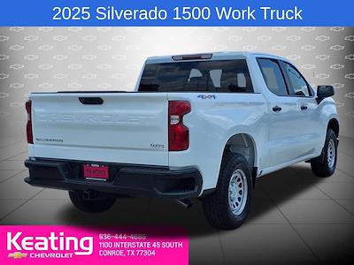 New 2025 Chevrolet Silverado 1500 Work Truck Crew Cab 4x4 Pickup for sale #G383002 - photo 2