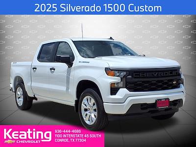 New 2025 Chevrolet Silverado 1500 Custom Crew Cab 4x4 Pickup for sale #G383331 - photo 1