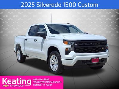 New 2025 Chevrolet Silverado 1500 Custom Crew Cab 4x4 Pickup for sale #G383337 - photo 1