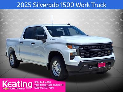 New 2025 Chevrolet Silverado 1500 Work Truck Crew Cab 4x4 Pickup for sale #Z320604 - photo 1