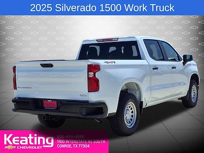 New 2025 Chevrolet Silverado 1500 Work Truck Crew Cab 4x4 Pickup for sale #Z320604 - photo 2