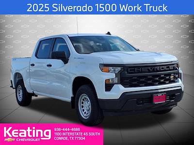 New 2025 Chevrolet Silverado 1500 Work Truck Crew Cab 4x4 Pickup for sale #Z320694 - photo 1