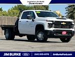 2024 Chevrolet Silverado 3500 Crew Cab DRW 4WD Flatbed Truck for sale #P20836 - photo 1