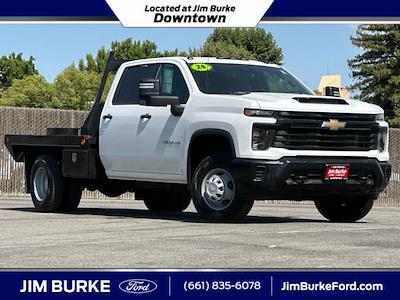 2024 Chevrolet Silverado 3500 Crew Cab DRW 4WD Flatbed Truck for sale #P20837 - photo 1