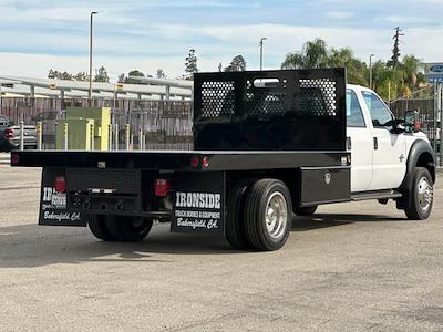 2015 Ford F-550 Crew Cab DRW RWD Flatbed Truck for sale #P20982 - photo 2