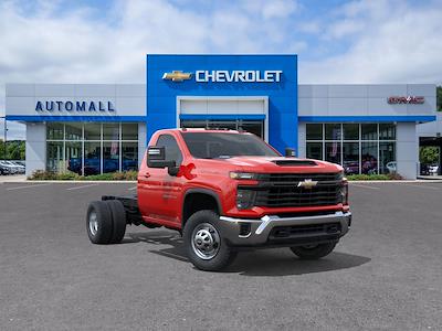 New 2025 Chevrolet Silverado 3500 Work Truck Regular Cab 4WD 60 CA Cab Chassis for sale #C25202 - photo 1