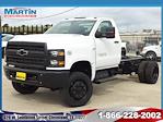 2023 Chevrolet Silverado 5500 Regular Cab DRW 4WD, CM Truck Beds SK Model Flatbed Truck for sale #047497F - photo 3