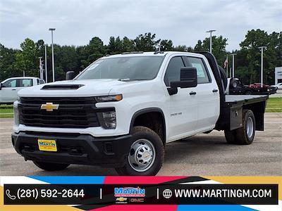 New 2025 Chevrolet Silverado 3500 Work Truck Crew Cab 4WD Flatbed Truck for sale #277542F - photo 1