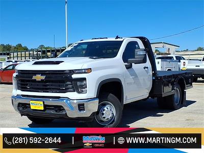 2025 Chevrolet Silverado 3500 Regular Cab DRW 4WD Flatbed Truck for sale #313791F - photo 1