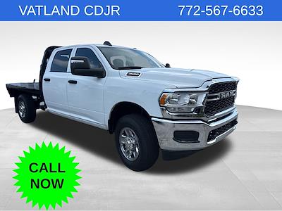 Used 2024 Ram 3500 Tradesman Crew Cab 4x4 Flatbed Truck for sale #C250338A - photo 1