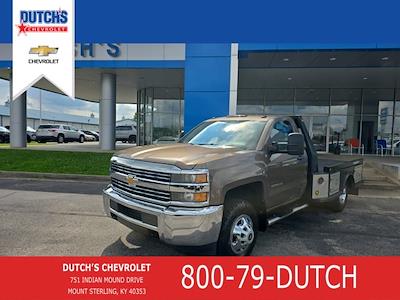 2015 Chevrolet Silverado 3500 Regular Cab 4x4 Flatbed Truck for sale #130702 - photo 1